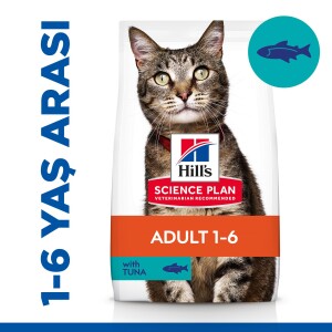 Hill's SCIENCE PLAN Yetişkin Ton Balıklı Kedi Maması 1.5 kg - 1