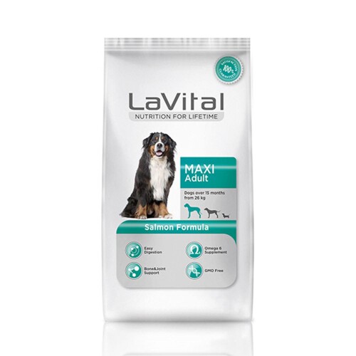 Lavital Maxi Adult Somonlu Büyük Irk Yetişkin Köpek Maması 15kg - 1