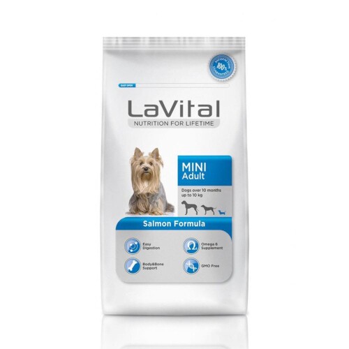 Lavital Mini Adult Somonlu Yetişkin Köpek Maması 1,5kg - 1