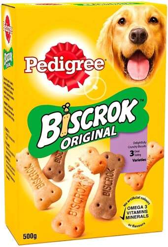 Pedigree Biscrok Original Köpek Ödül Bisküvisi 500 G - 1