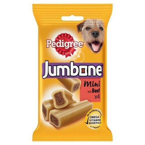 Pedigree Jumbone Mini (Beef) Köpek Ödülü 160 Gr. - 1