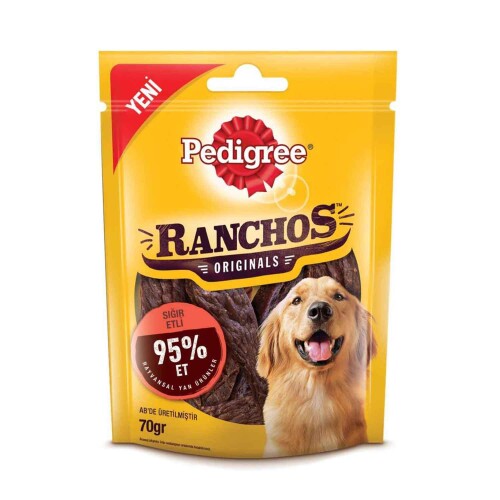 Pedigree Ranchos Biftekli Köpek Ödülü 70 gr - 1