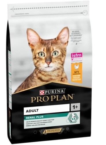 Pro Plan Renal PLus Tavuklu Yetişkin Kedi Maması 10 Kg - 1