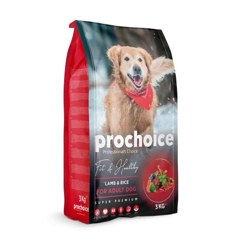 ProChoice Fit & Healthy Kuzulu Yetişkin Köpek Maması 3 Kg - 1