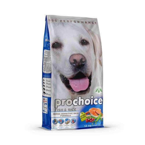 ProChoice Sensitive Skin Hassas Balıklı Yetişkin Köpek Maması 12 Kg - 1