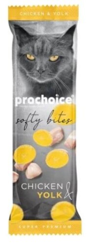 ProChoice Softy Bites Tavuklu ve Yumurtalı Yumuşak Kedi Ödül Maması 10gr - 1