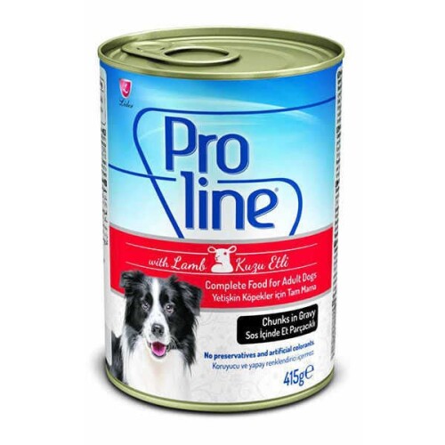 Proline Gravy Kuzu Etli Konserve Yetişkin Köpek Maması 415 G - 1