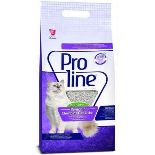 Proline Lavanta Kokulu İnce Taneli Kedi Kumu 20 LT - 1