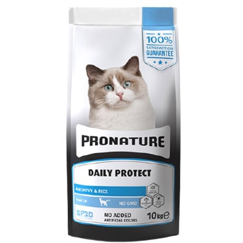 Pronature Daily Protect Hamsili Yetişkin Kedi Maması 10 KG - 1