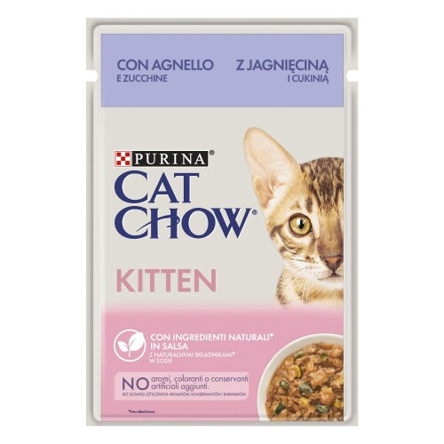 Purina Cat Chow Kuzu Etli Yavru Kedi Konservesi 85 G - 1