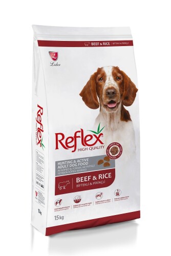 Reflex High Energy Biftekli Yetişkin Köpek Maması 15+1 KG - 1