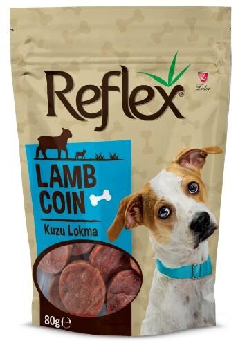 Reflex Köpek Ödülü Kuzu Etli Parçalar 80 gr - 1