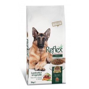 Reflex Kuzu Etli Pirinçli ve Sebzeli Yetişkin Köpek Maması 15 + 1 Kg - 2