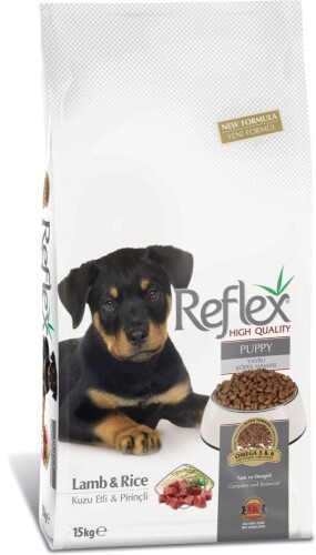 Reflex Kuzu Etli ve Pirinçli Yavru Köpek Maması 15 + 1 KG - 2