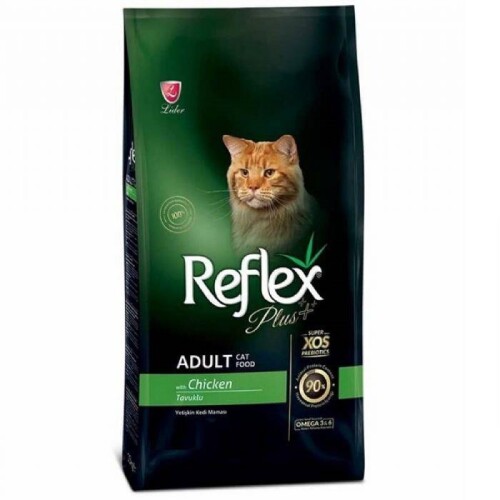 Reflex Plus Adult Cat Tavuklu Yetişkin Kedi Maması 8 KG - 1