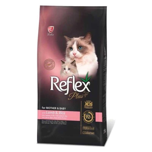 Reflex Plus Mother & Babycat Kuzu Etli Ve Pirinçli Yavru Kedi Maması 1,5 kg - 1