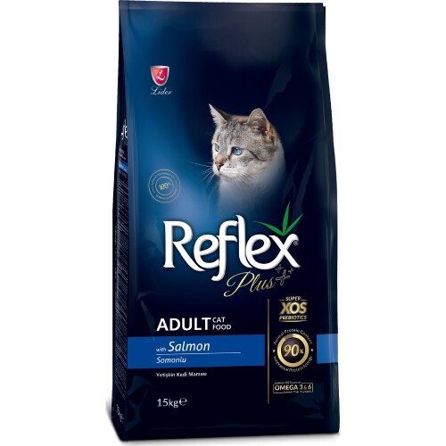 Reflex Plus Somonlu Yetişkin Kedi Maması 15 KG - 1