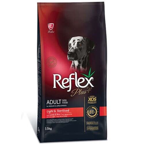 Reflex Plus Sterilised & Light Kuzulu Yetişkin Köpek Maması 15 KG - 1