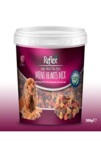 Reflex Semi Moist Mini Kalpli Yarı Yumuşak Köpek Ödül Maması 500 gr - 1