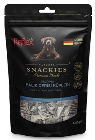 Reflex Snackies Morina Balık Derisi Köpek Ödül Çubukları 170 Gr - 1