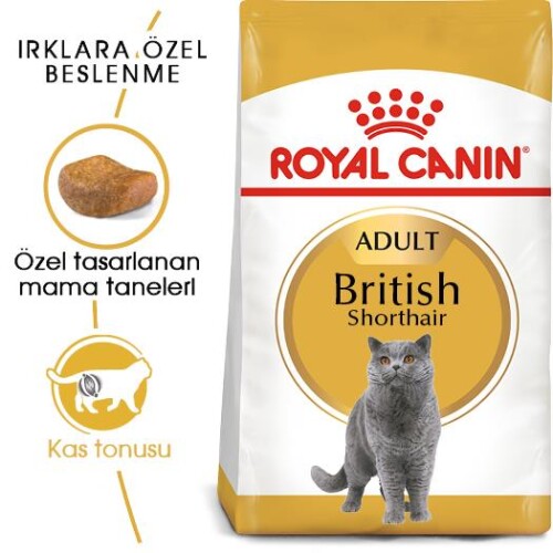 Royal Canin British Shorthair İçin Özel Yetişkin Kedi Maması 2 Kg - 7