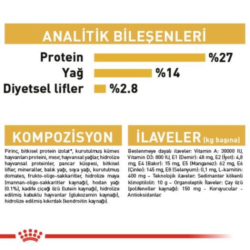 Royal Canin Cavalier King Charles Yetişkin Köpek Mamasi 1,5 Kg - 6