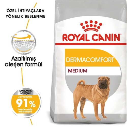 Royal Canin CCN Medium Dermacomfort Köpek Maması 12 Kg - 2