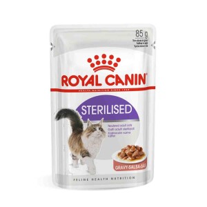 Royal Canin Gravy Sterilised Kisirlaştirilmiş Kediler Için Konserve 85 Gr - 1