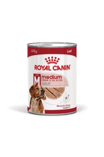 Royal Canin Medium Adult Orta Irk Ezme Yetişkin Köpek Konservesi 410gr - 1