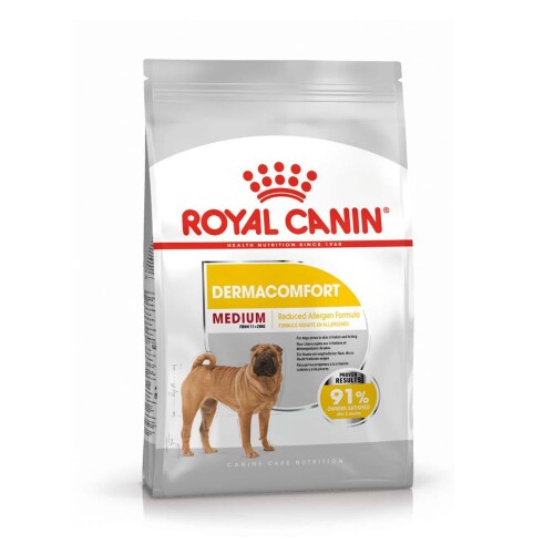 Royal Canin Medium Dermacomfort Yetişkin Köpek Maması 12 Kg - 1