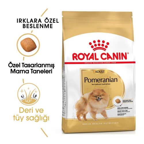 Royal Canin Pomeranian Yetişkin Köpek Irk Maması 1.5 Kg - 7