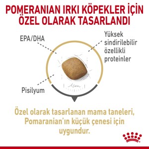 Royal Canin Pomeranian Yetişkin Köpek Irk Maması 3 Kg - 2