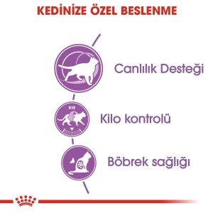 Royal Canin Sterilised +7 Kısırlaştırılmış Yaşlı Kedi Maması 1,5kg - 4