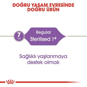 Royal Canin Sterilised +7 Kisirlaştirilmiş Yaşli Kedi Mamasi 3,5 Kg - 2