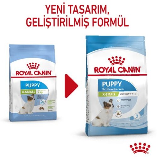 Royal Canin X-Small Puppy Küçük Irk Yavru Köpek Maması 1,5 Kg - 2