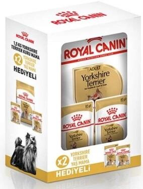 Royal Canin Yorkshire 28 Yorkshire Terrier Köpeklerine Özel Irk Mamasi 1,5 Kg X 2 Adet Pouch Hediyeli - 1