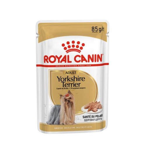 Royal Canin Yorkshire Terrier Adult Pouch Yetişkin Köpekler İçin Konserve 85 Gr - 1