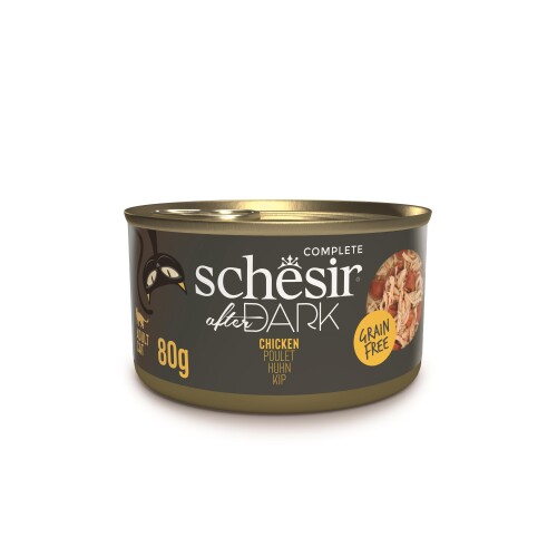 Schesir After Dark Tavuk Et Suyunda Konserve 80g - 1