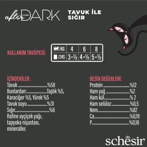 Schesir After Dark Tavuk Et Suyunda Konserve 80g - 3