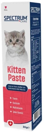 Spectrum Kitten Paste Yavru Kediler İçin Multivitamin Malt Macunu 30 G - 1