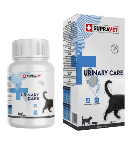 Supravet Urinary Care Kedi ve Köpek için İdrar Sağlığı Sistem Destekleyici Tablet ( 75 Tablet ) - 1