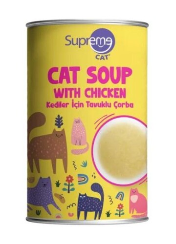 Supreme Cat Tavuklu Kedi Çorbası 135 Ml - 1