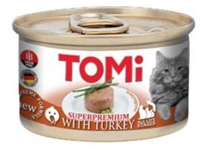 Tomi Hindili Ezme Yetişkin Kedi Konservesi 85 Gr - 1