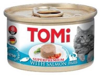 Tomi Somonlu Ezme Pate Yetişkin Kedi Konservesi 85 Gr - 1