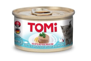 Tomi Yavru Kedi Somonlu Yaş Mama 85g - 1