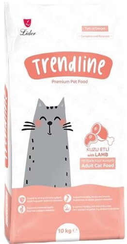 Trendline Kuzu Etli Yetişkin Kedi Maması 10 kg - 1