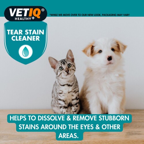 Vet IQ Tear Stain Remover Kedi ve Köpek Gözyaşı Leke Çıkarıcı 100 ml - 4