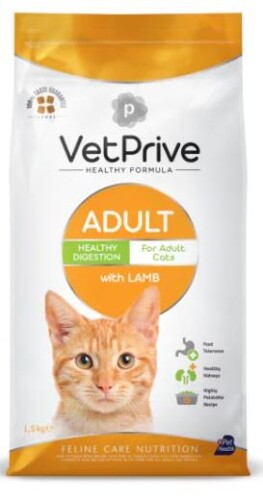 Vet Prive Kuzulu Yetişkin Kedi Maması 1,5 Kg - 1