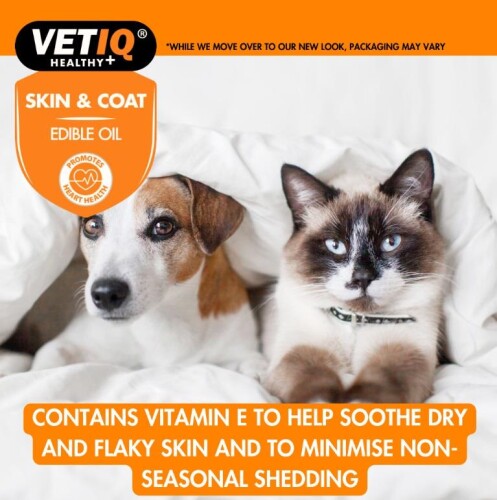 Vet IQ Kedi Ve Köpek İçin Deri ve Tüy Besleyici Omega Katkılı Vitamin 250 ml - 3