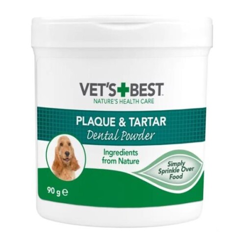 Vet's Best Deniz ve Spirulina Yosunu Özlü Plak Tartar Önleyici Köpek Ağız Bakım Tozu 90 G - 1